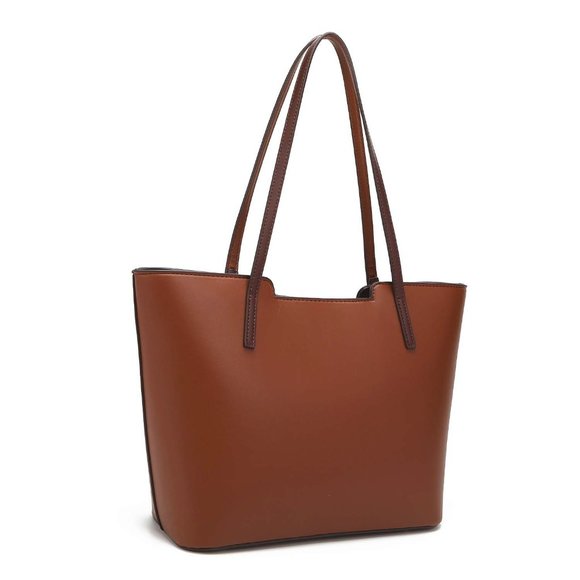 Nikky Bessie 3-Piece Shopper Bag Set NK12313 Brown - Picture 4 of 11